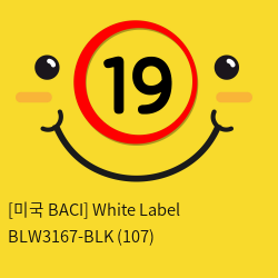 [미국 BACI] White Label BLW3167-BLK (107)