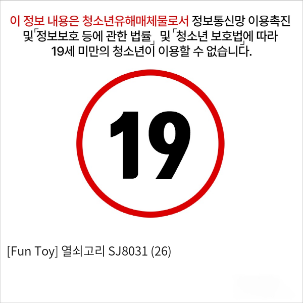 [Fun Toy] 열쇠고리 SJ8031 (26)